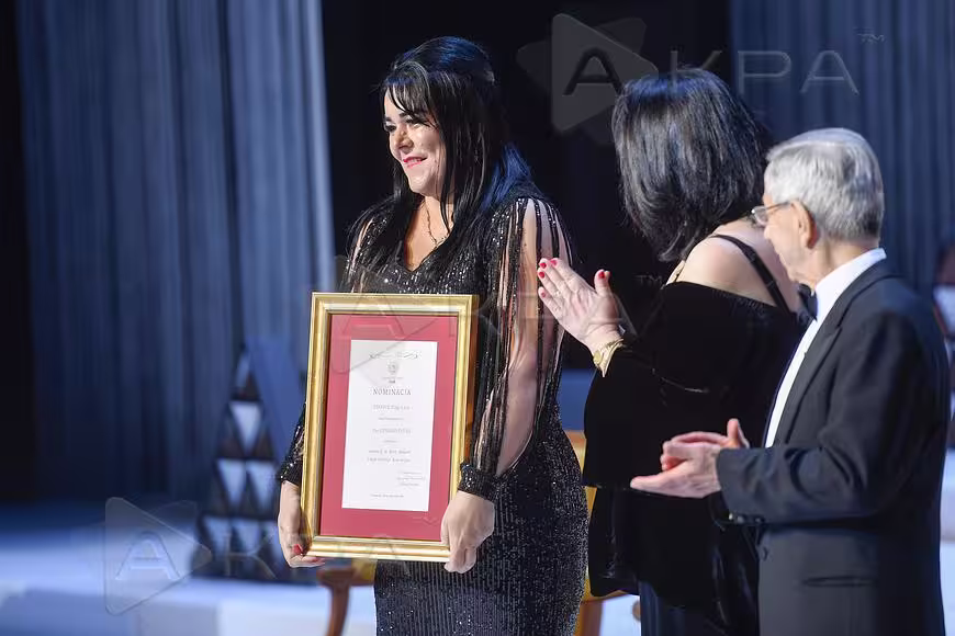 Wręczenie nominacji podczas Wielkiej Gali Liderów Polskiego Biznesu 2020