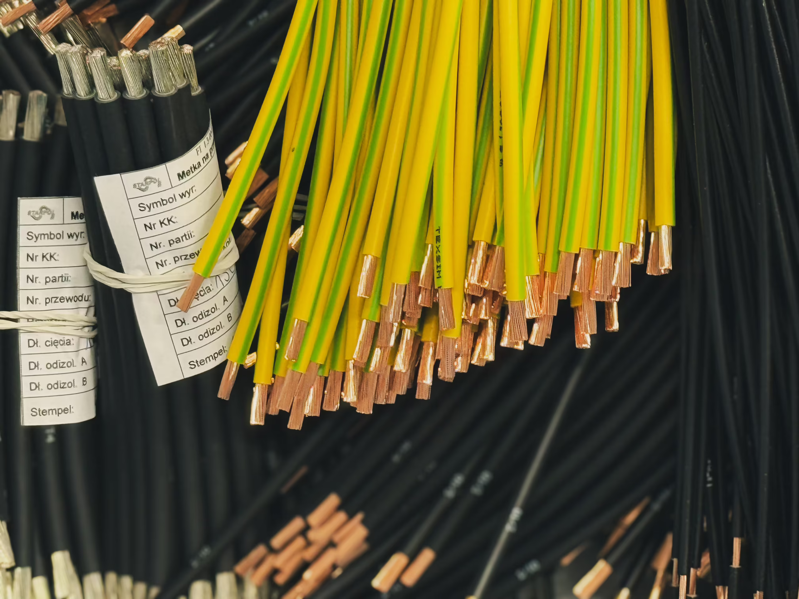 Automatyczne cięcie, odizolowanie i zakuwanie przewodów na maszynach Komax, Wirmec i Schleuniger