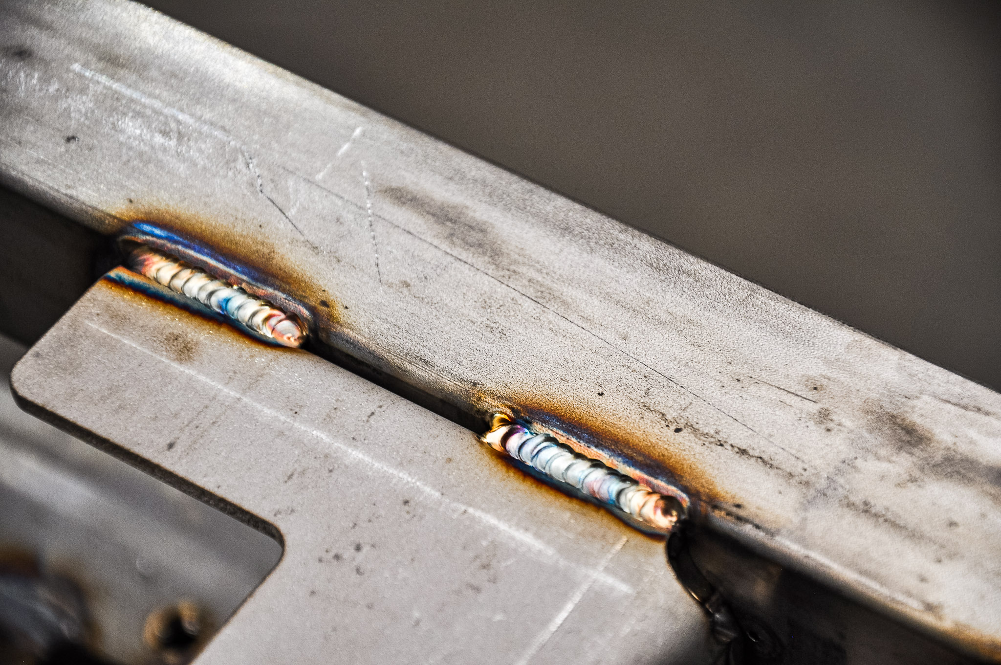 TIG-welded component in repeatable serial production