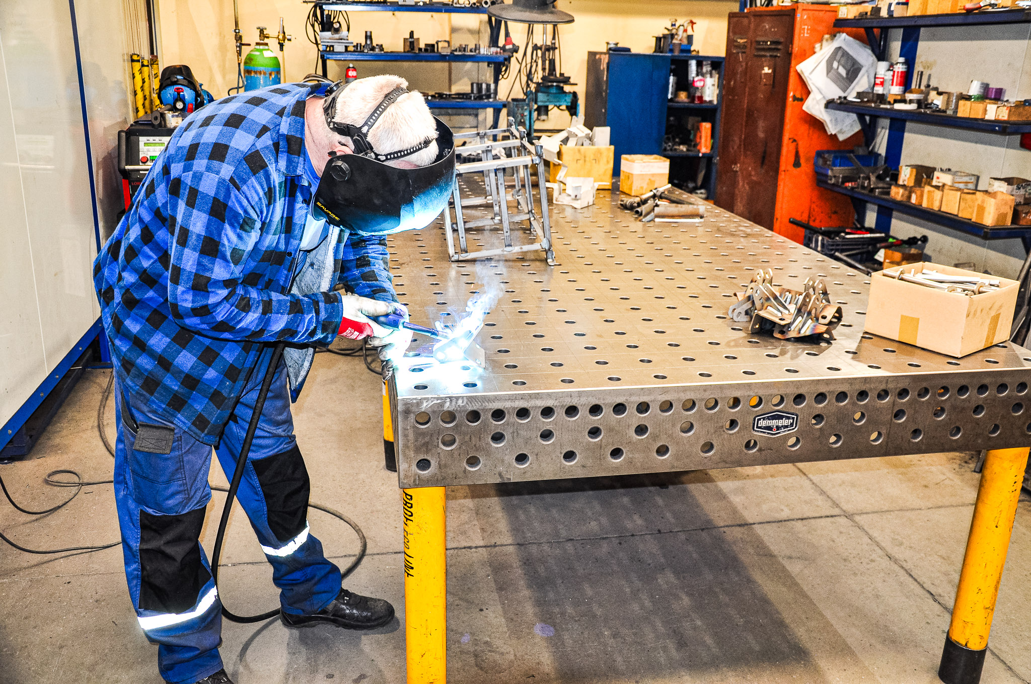 Realizacja spawania MIG MAG w projektach seryjnych